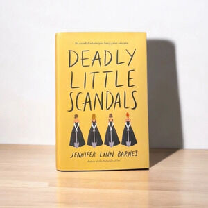 Deadly Little Scandals -by J Barnes, hardback book, NEW
